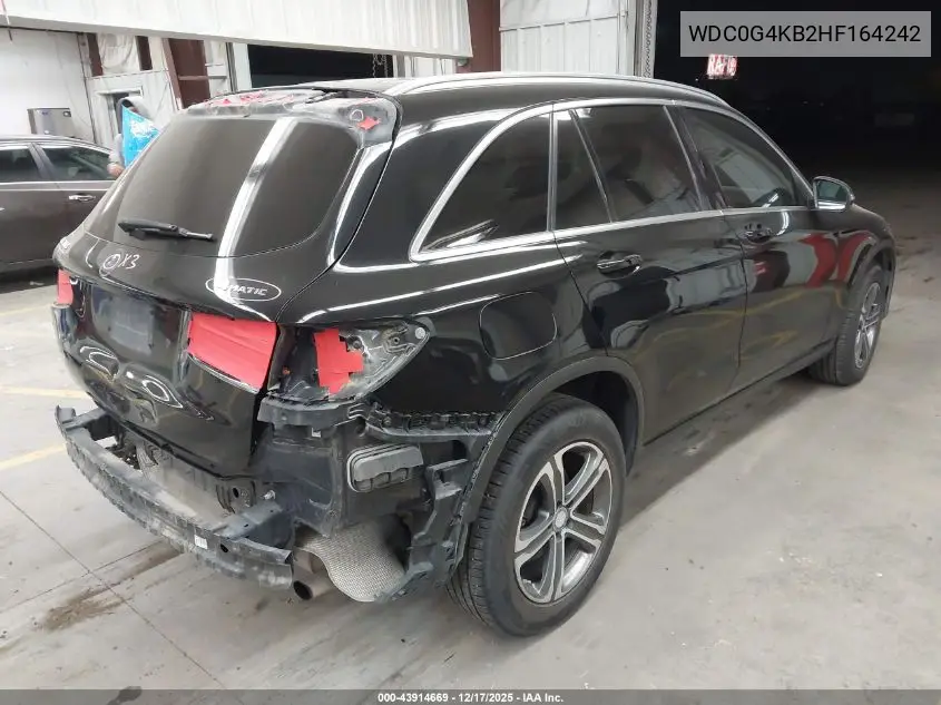 WDC0G4KB2HF164242 2017 Mercedes-Benz Glc 300 4Matic
