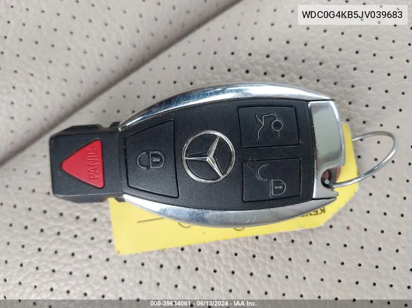 WDC0G4KB5JV039683 2018 Mercedes-Benz Glc 300 4Matic