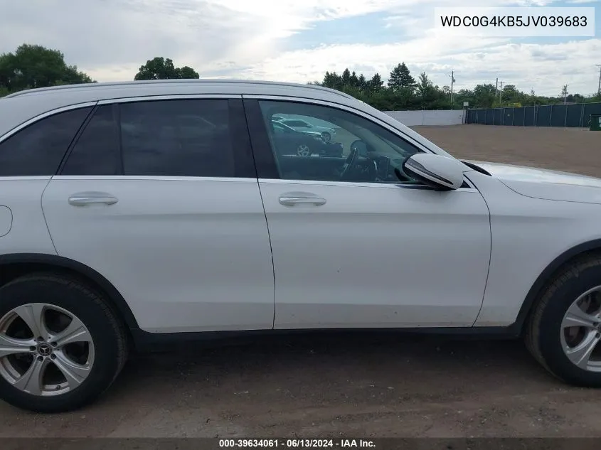 WDC0G4KB5JV039683 2018 Mercedes-Benz Glc 300 4Matic