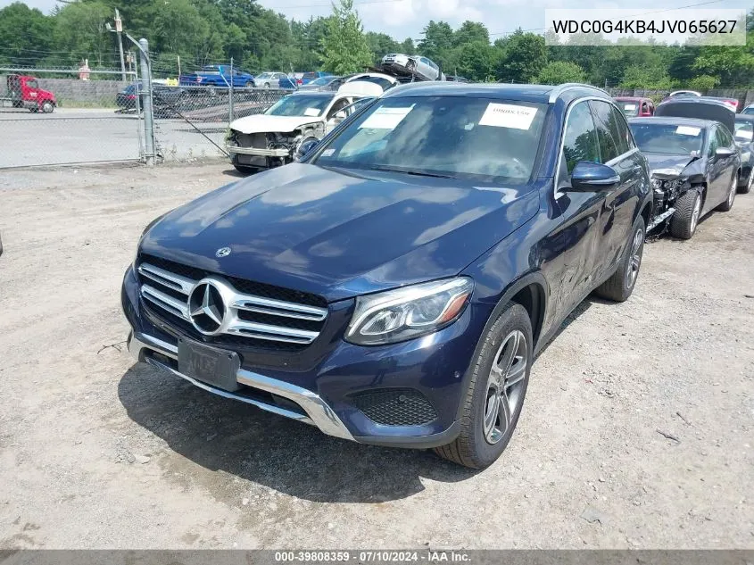 WDC0G4KB4JV065627 2018 Mercedes-Benz Glc 300 4Matic