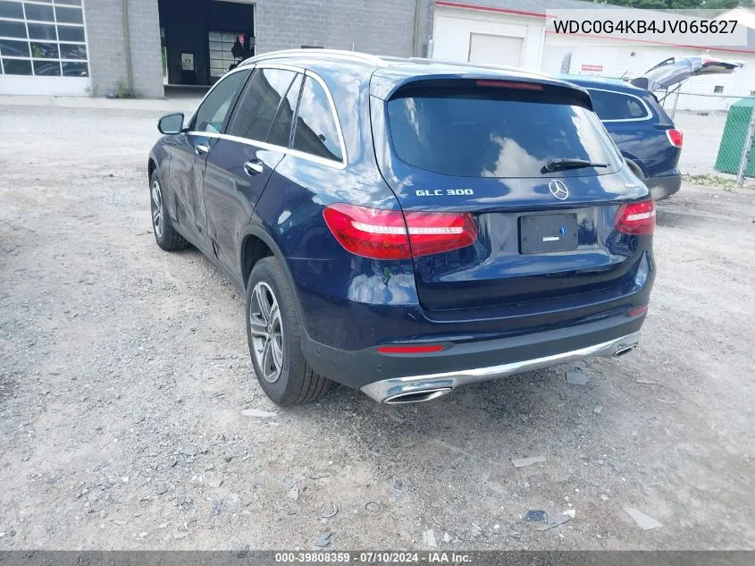 WDC0G4KB4JV065627 2018 Mercedes-Benz Glc 300 4Matic