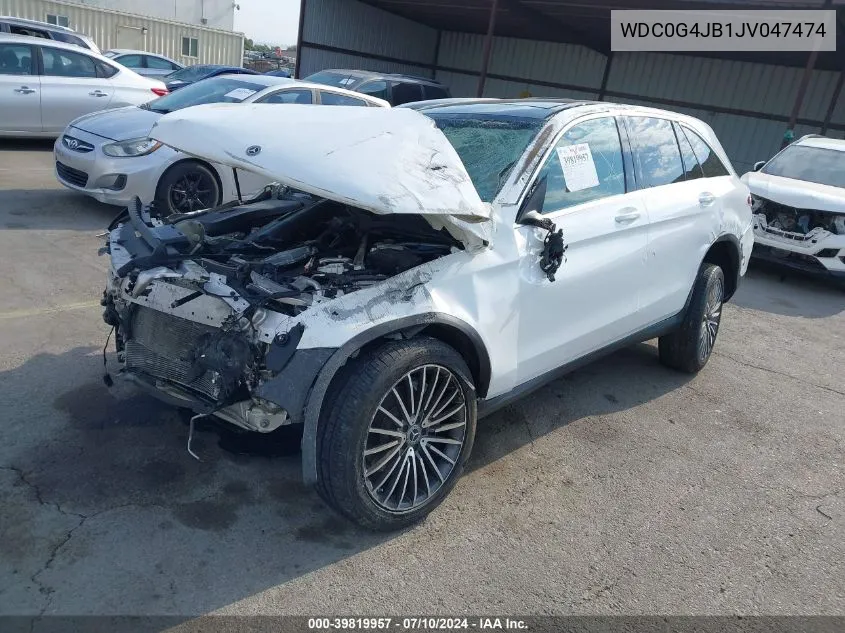 WDC0G4JB1JV047474 2018 Mercedes-Benz Glc 300