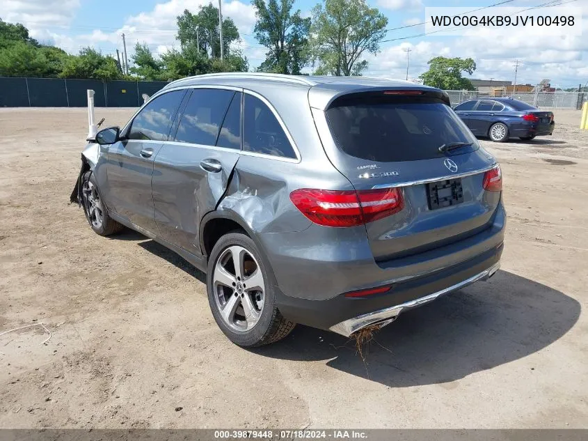 WDC0G4KB9JV100498 2018 Mercedes-Benz Glc 300 4Matic