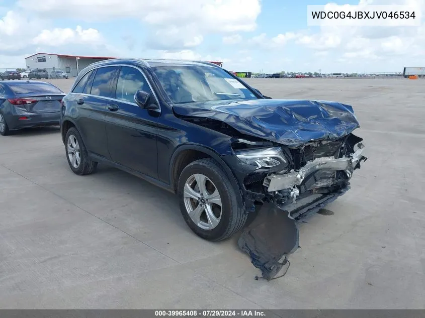 WDC0G4JBXJV046534 2018 Mercedes-Benz Glc 300