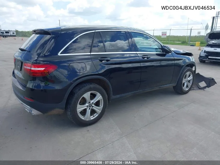 WDC0G4JBXJV046534 2018 Mercedes-Benz Glc 300