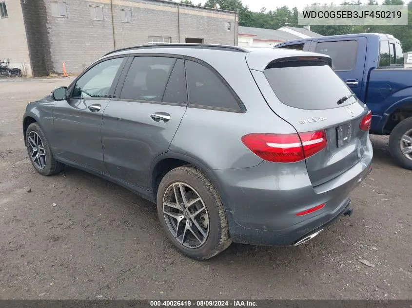 WDC0G5EB3JF450219 2018 Mercedes-Benz Glc 350E 4Matic