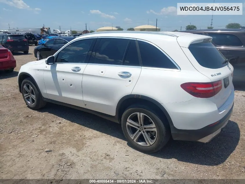 WDC0G4JB4JV056475 2018 Mercedes-Benz Glc 300