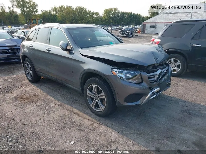 WDC0G4KB9JV024183 2018 Mercedes-Benz Glc 300 4Matic