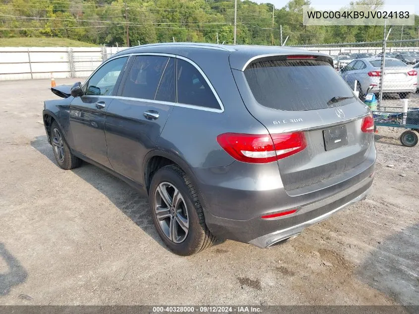 WDC0G4KB9JV024183 2018 Mercedes-Benz Glc 300 4Matic