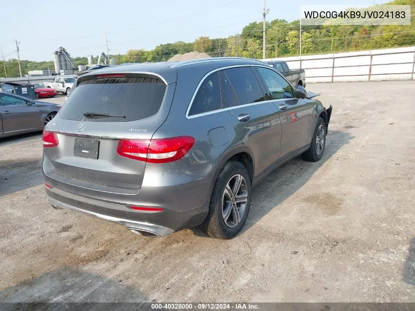 WDC0G4KB9JV024183 2018 Mercedes-Benz Glc 300 4Matic