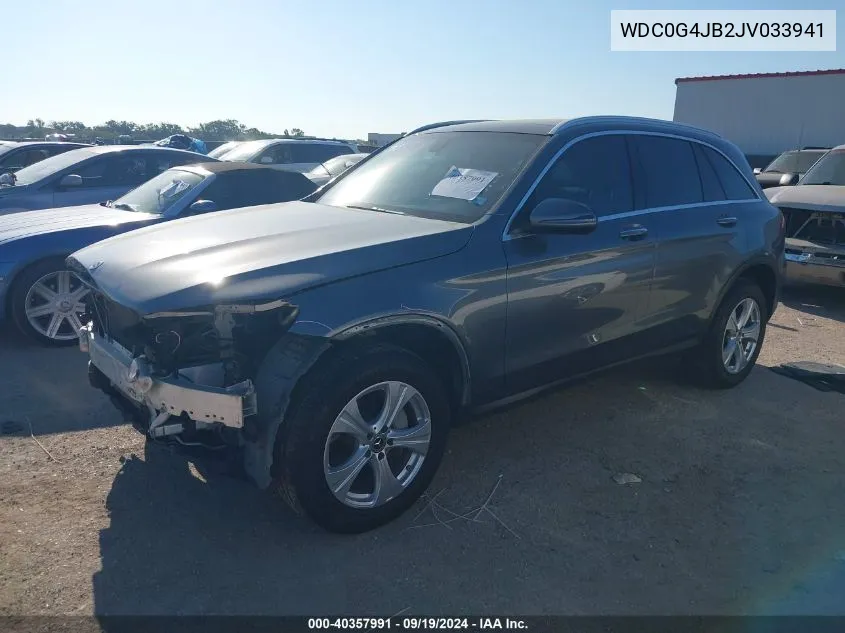 WDC0G4JB2JV033941 2018 Mercedes-Benz Glc 300