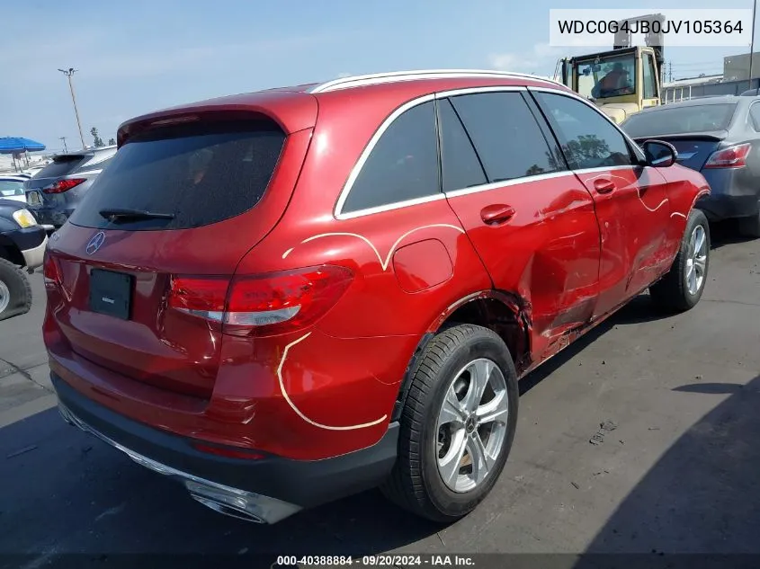 WDC0G4JB0JV105364 2018 Mercedes-Benz Glc 300