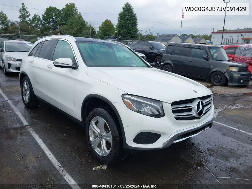 WDC0G4JB7JV091429 2018 Mercedes-Benz Glc 300