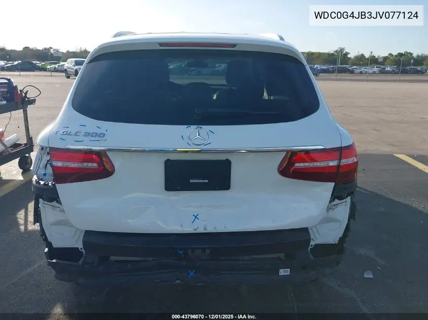 WDC0G4JB3JV077124 2018 Mercedes-Benz Glc 300