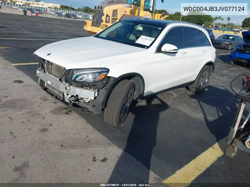 WDC0G4JB3JV077124 2018 Mercedes-Benz Glc 300