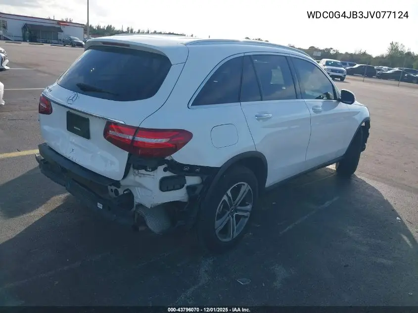 WDC0G4JB3JV077124 2018 Mercedes-Benz Glc 300
