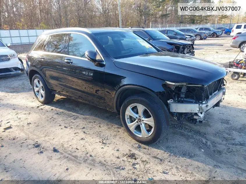 WDC0G4KBXJV037007 2018 Mercedes-Benz Glc 300 4Matic