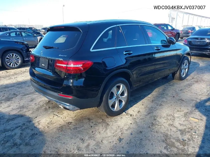 WDC0G4KBXJV037007 2018 Mercedes-Benz Glc 300 4Matic