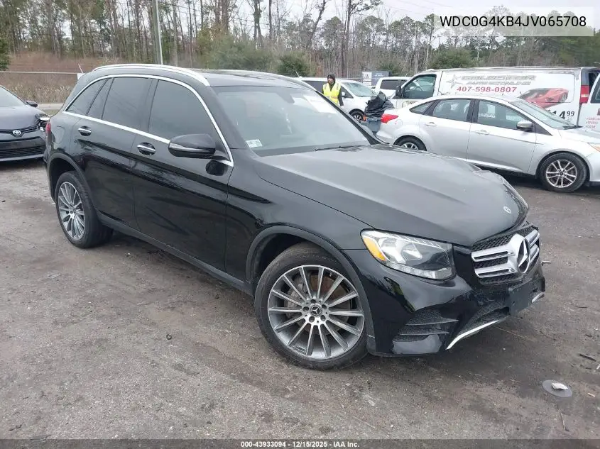 WDC0G4KB4JV065708 2018 Mercedes-Benz Glc 300 4Matic