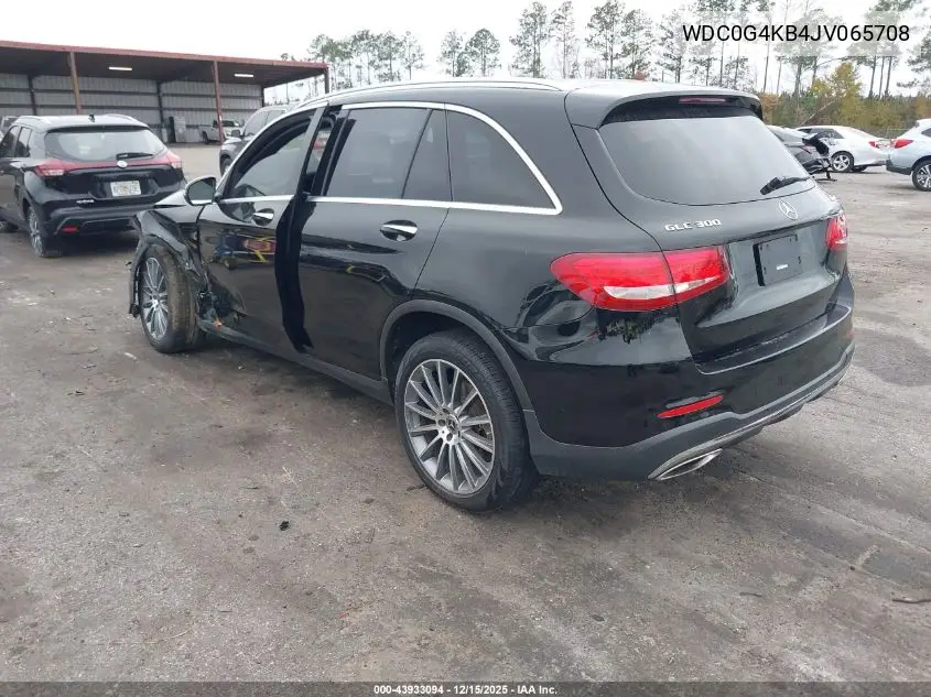 WDC0G4KB4JV065708 2018 Mercedes-Benz Glc 300 4Matic