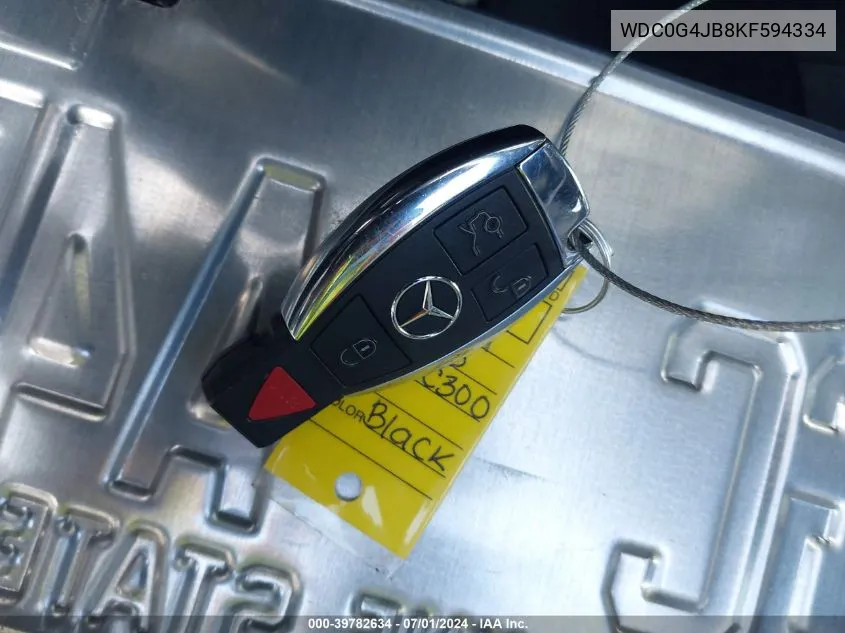 WDC0G4JB8KF594334 2019 Mercedes-Benz Glc 300