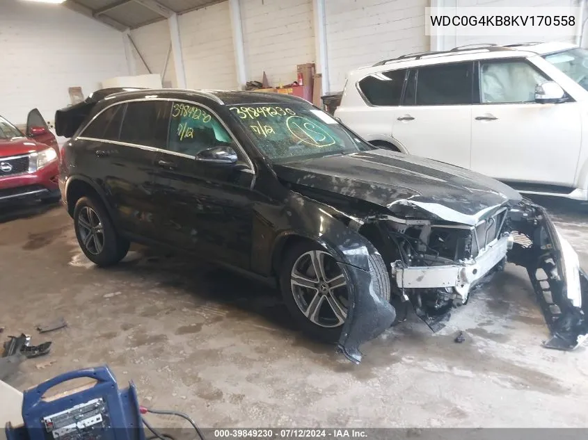 WDC0G4KB8KV170558 2019 Mercedes-Benz Glc 300 4Matic