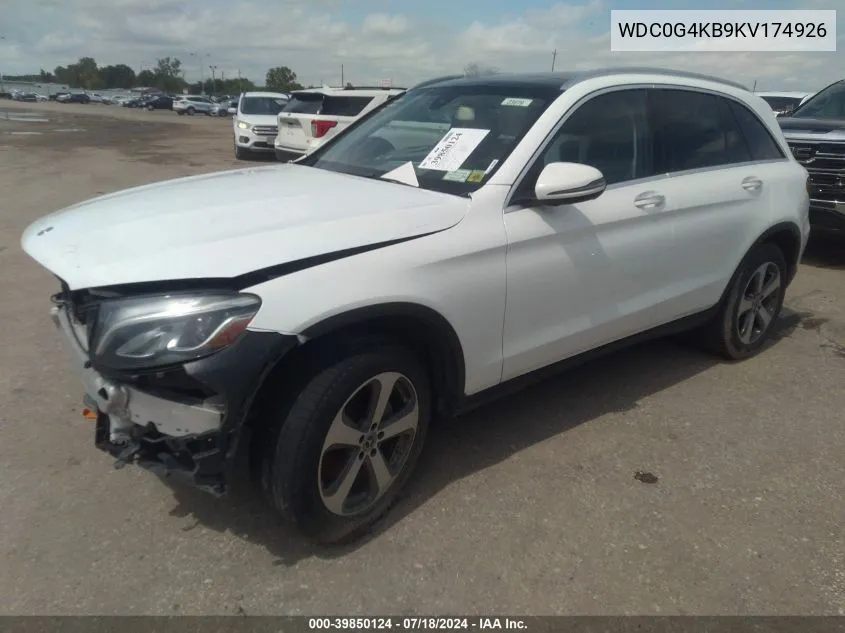 WDC0G4KB9KV174926 2019 Mercedes-Benz Glc 300 4Matic