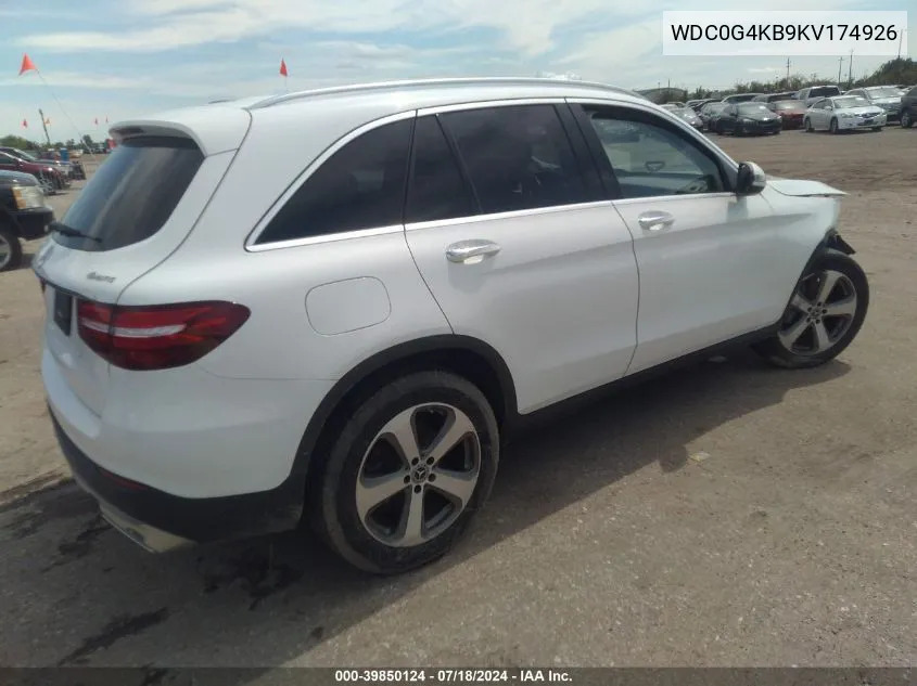 WDC0G4KB9KV174926 2019 Mercedes-Benz Glc 300 4Matic