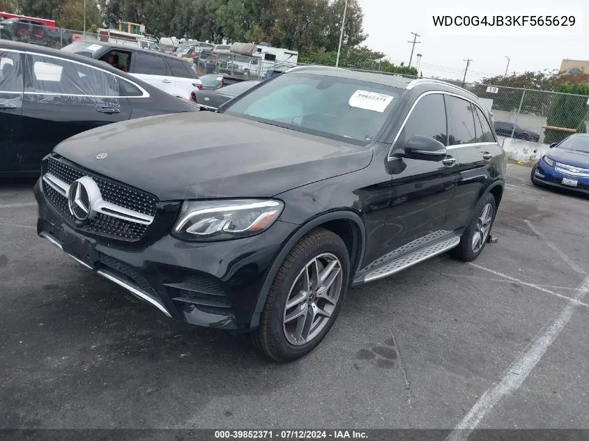 WDC0G4JB3KF565629 2019 Mercedes-Benz Glc 300