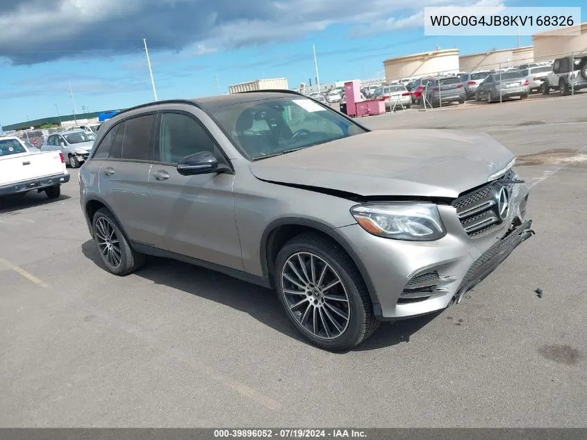 WDC0G4JB8KV168326 2019 Mercedes-Benz Glc 300