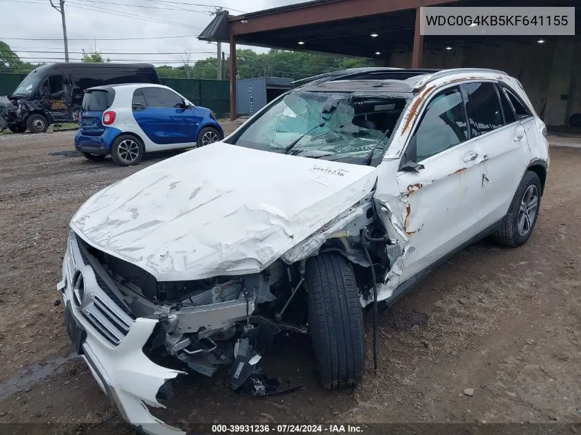 WDC0G4KB5KF641155 2019 Mercedes-Benz Glc 300 4Matic