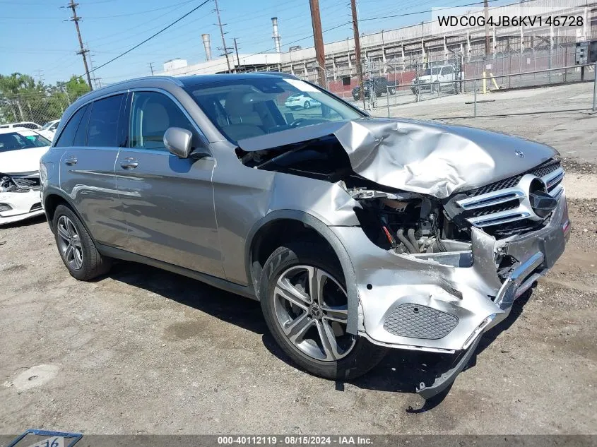 WDC0G4JB6KV146728 2019 Mercedes-Benz Glc 300