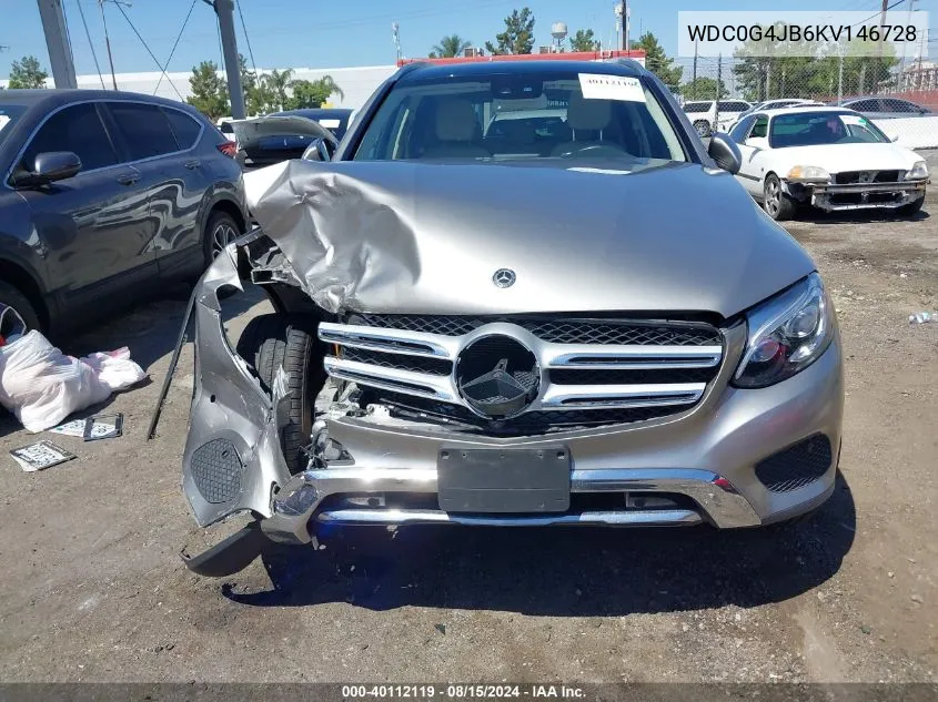 WDC0G4JB6KV146728 2019 Mercedes-Benz Glc 300