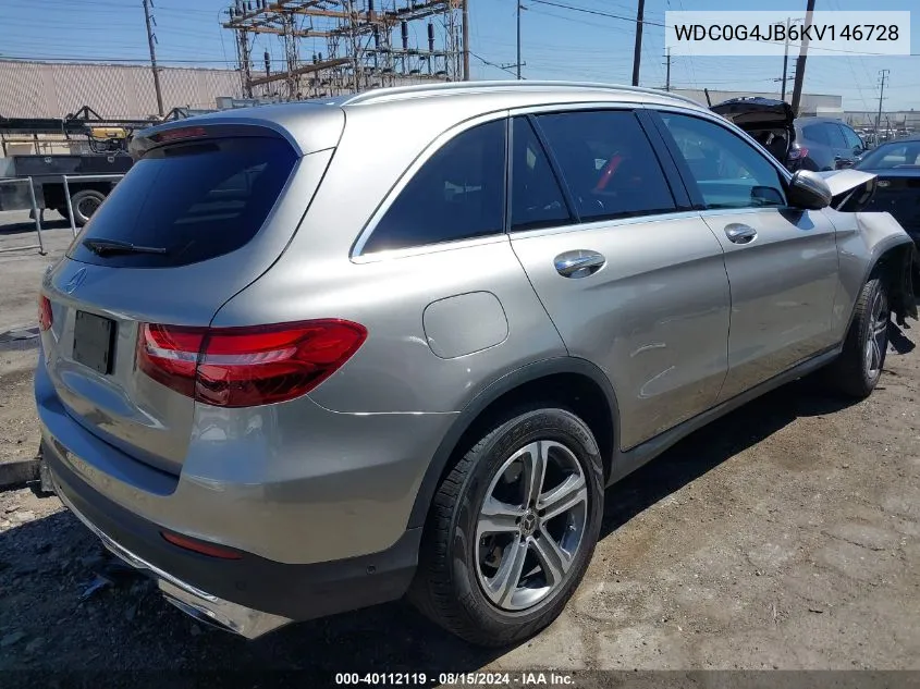 WDC0G4JB6KV146728 2019 Mercedes-Benz Glc 300