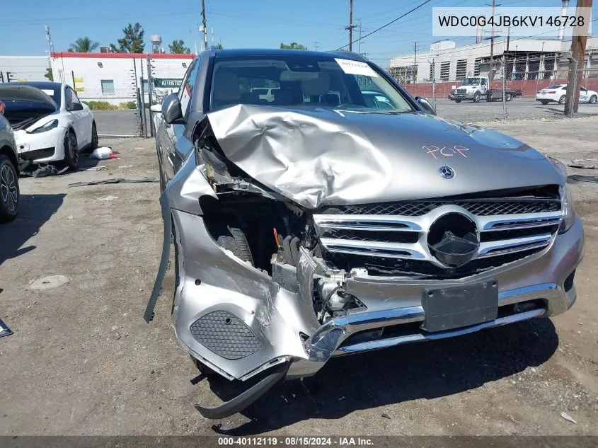 WDC0G4JB6KV146728 2019 Mercedes-Benz Glc 300