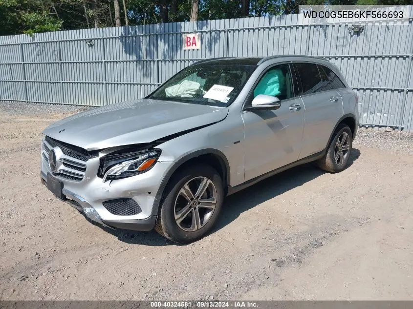 WDC0G5EB6KF566693 2019 Mercedes-Benz Glc 350E 4Matic