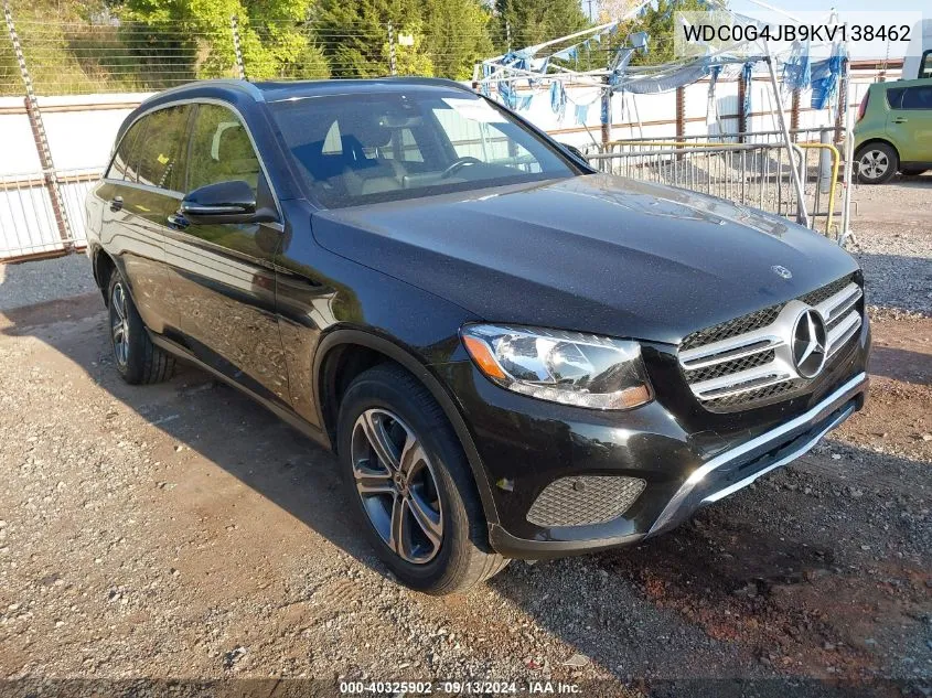 WDC0G4JB9KV138462 2019 Mercedes-Benz Glc 300