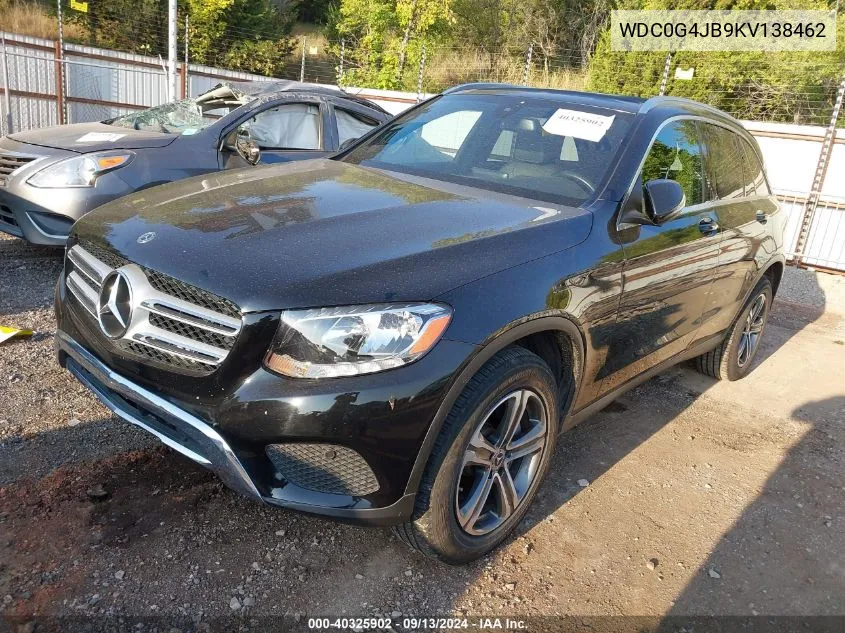 WDC0G4JB9KV138462 2019 Mercedes-Benz Glc 300