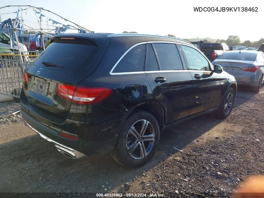 WDC0G4JB9KV138462 2019 Mercedes-Benz Glc 300