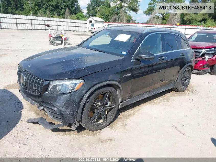 WDC0G8JB1KF488413 2019 Mercedes-Benz Amg Glc 63 4Matic