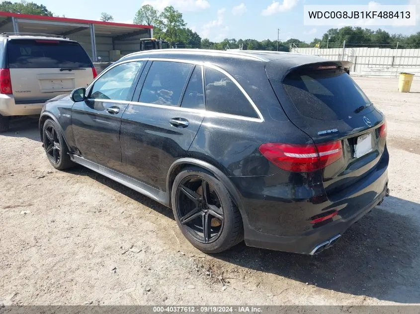 WDC0G8JB1KF488413 2019 Mercedes-Benz Amg Glc 63 4Matic