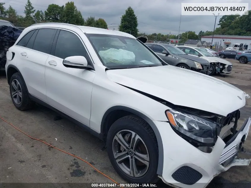 WDC0G4JB7KV148407 2019 Mercedes-Benz Glc 300