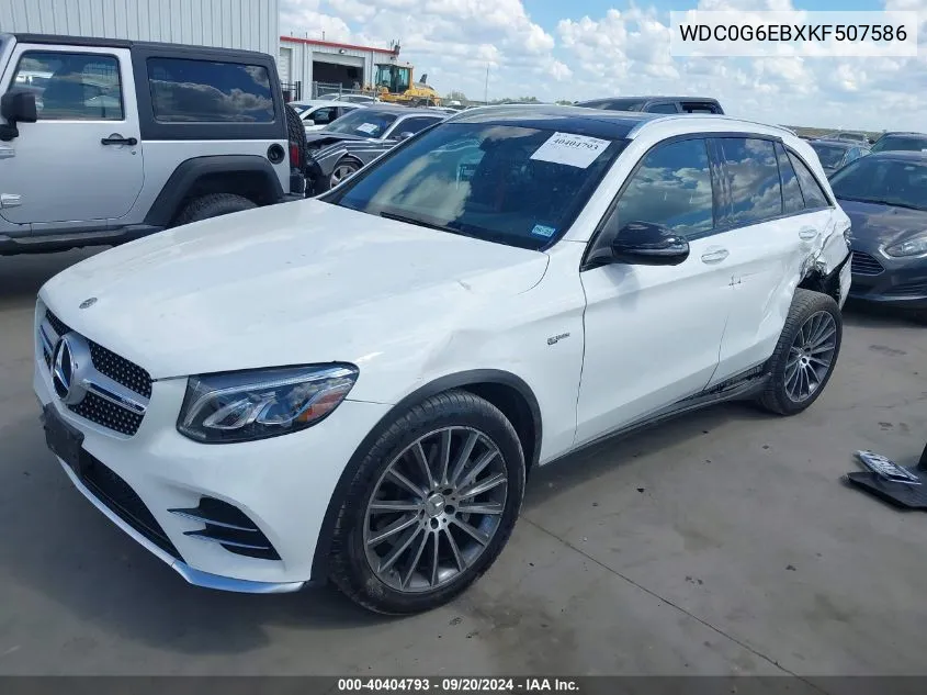 WDC0G6EBXKF507586 2019 Mercedes-Benz Amg Glc 43 4Matic