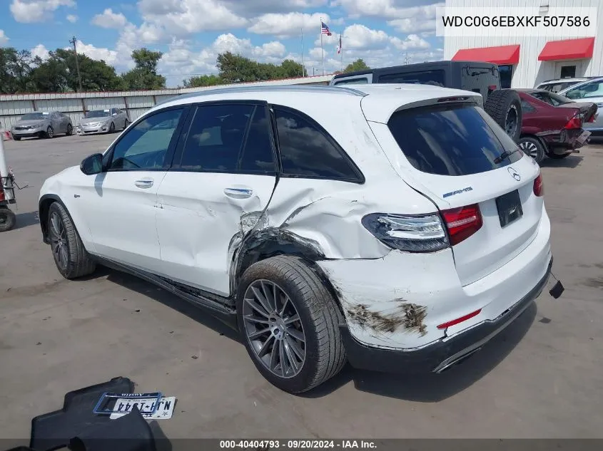 WDC0G6EBXKF507586 2019 Mercedes-Benz Amg Glc 43 4Matic