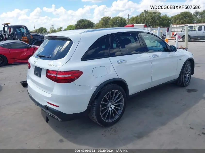 WDC0G6EBXKF507586 2019 Mercedes-Benz Amg Glc 43 4Matic