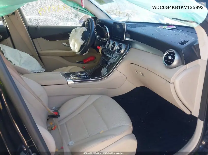 WDC0G4KB1KV135893 2019 Mercedes-Benz Glc 300 4Matic