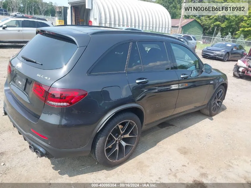 W1N0G6EB6LF818982 2020 Mercedes-Benz Amg Glc 43 4Matic