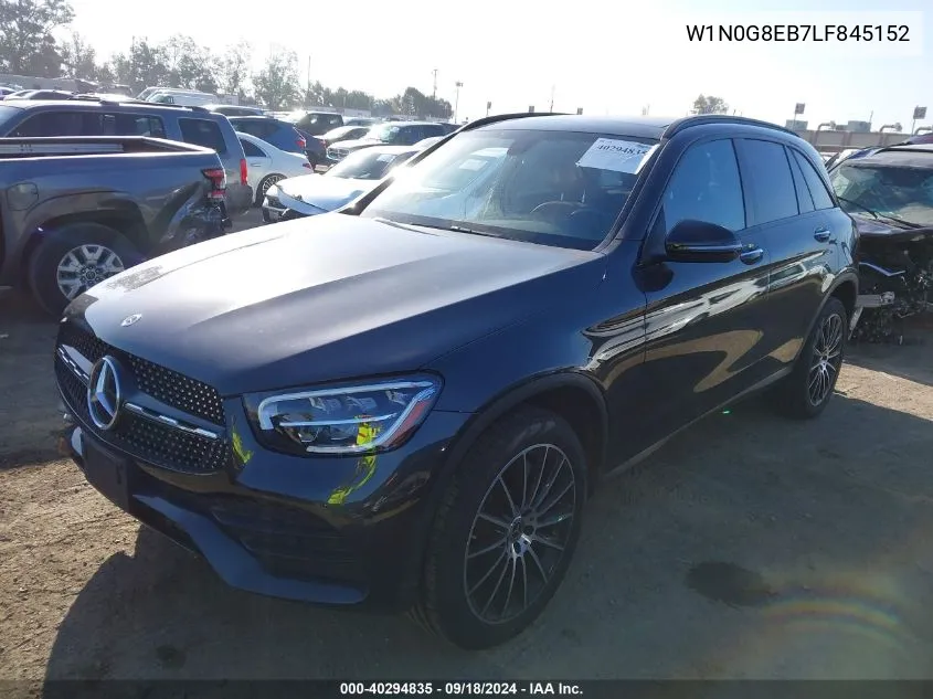 W1N0G8EB7LF845152 2020 Mercedes-Benz Glc 300 4Matic