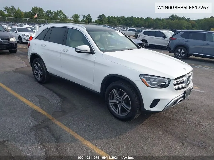 W1N0G8EB5LF817267 2020 Mercedes-Benz Glc 300 4Matic