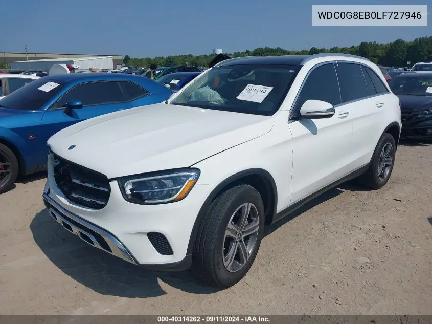 WDC0G8EB0LF727946 2020 Mercedes-Benz Glc 300 4Matic